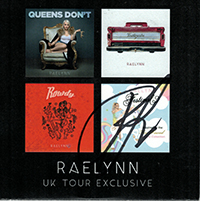  Signed Albums CD - Signed Raelynn - UK Tour Exclusive